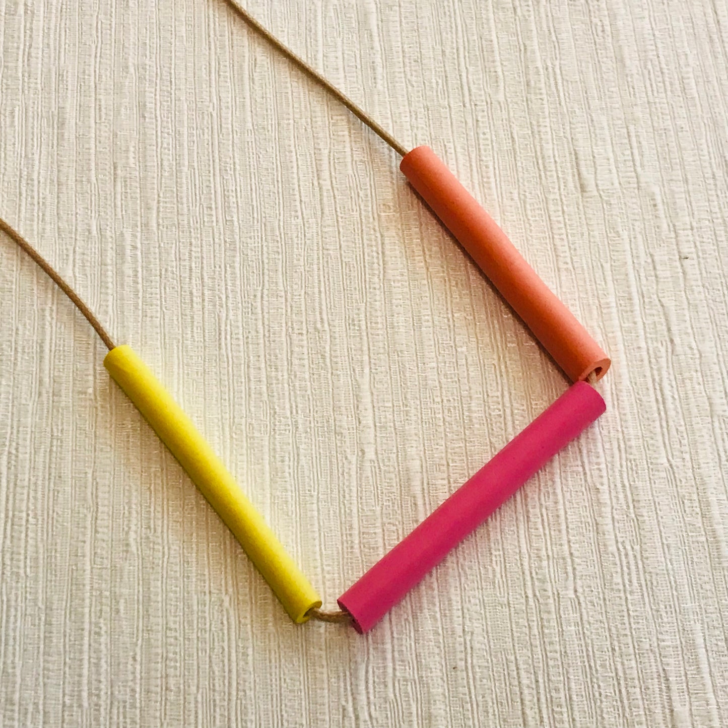 Handmade Polymer Clay Necklace