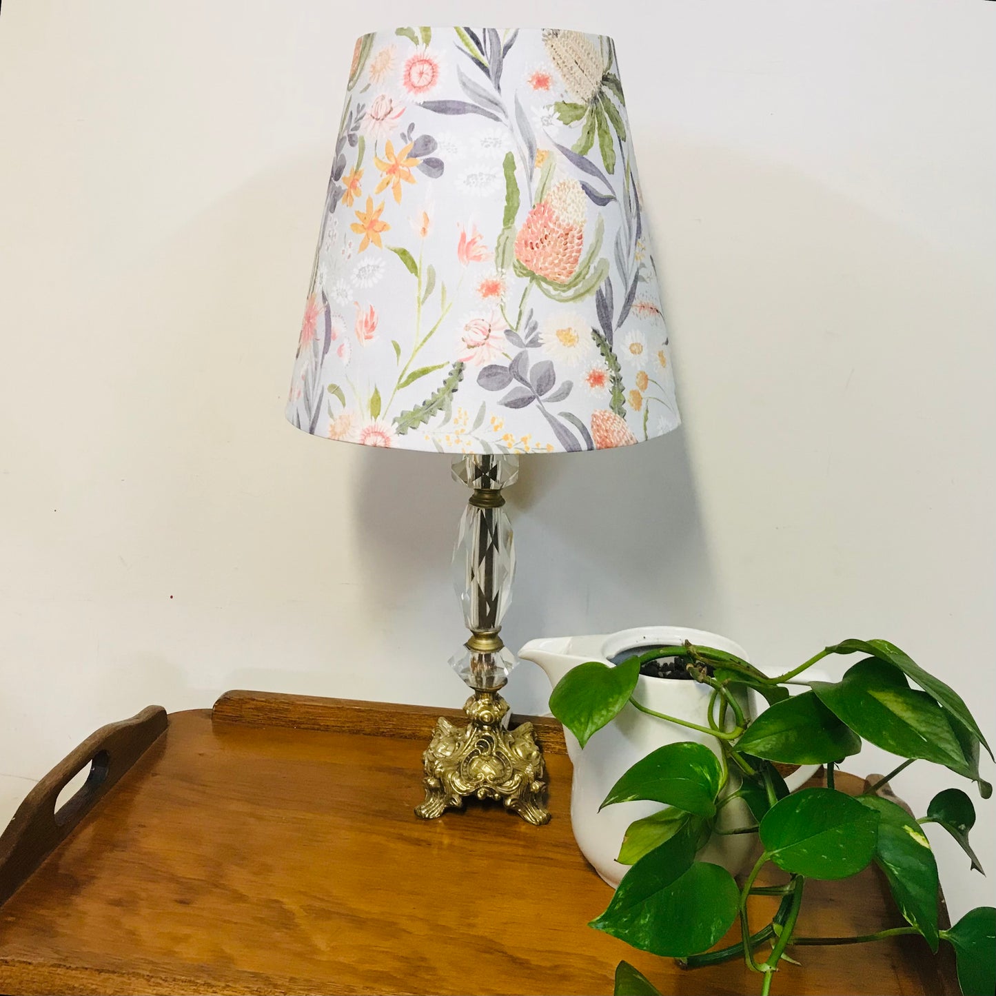 Custom Lamp Shade only - Bottle Brush Pastel