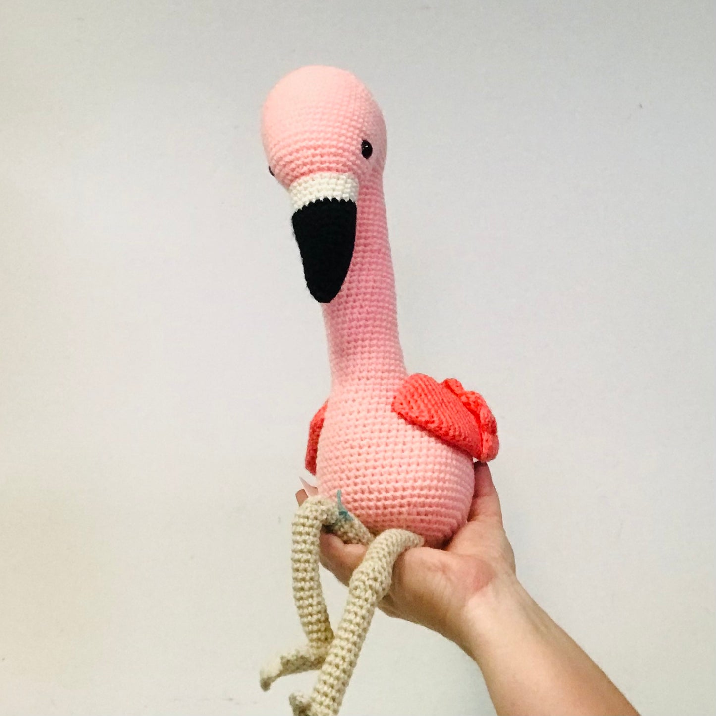 Flamingo Crochet Toy