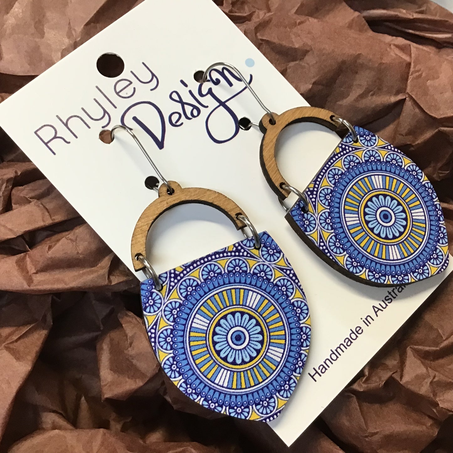 Bamboo Two Piece Earrings
