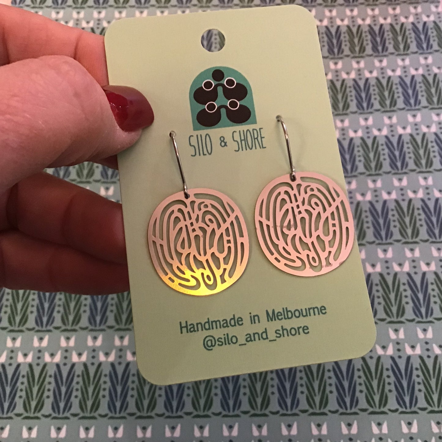 Stainless Steel Statement Earrings - Sojourn Range