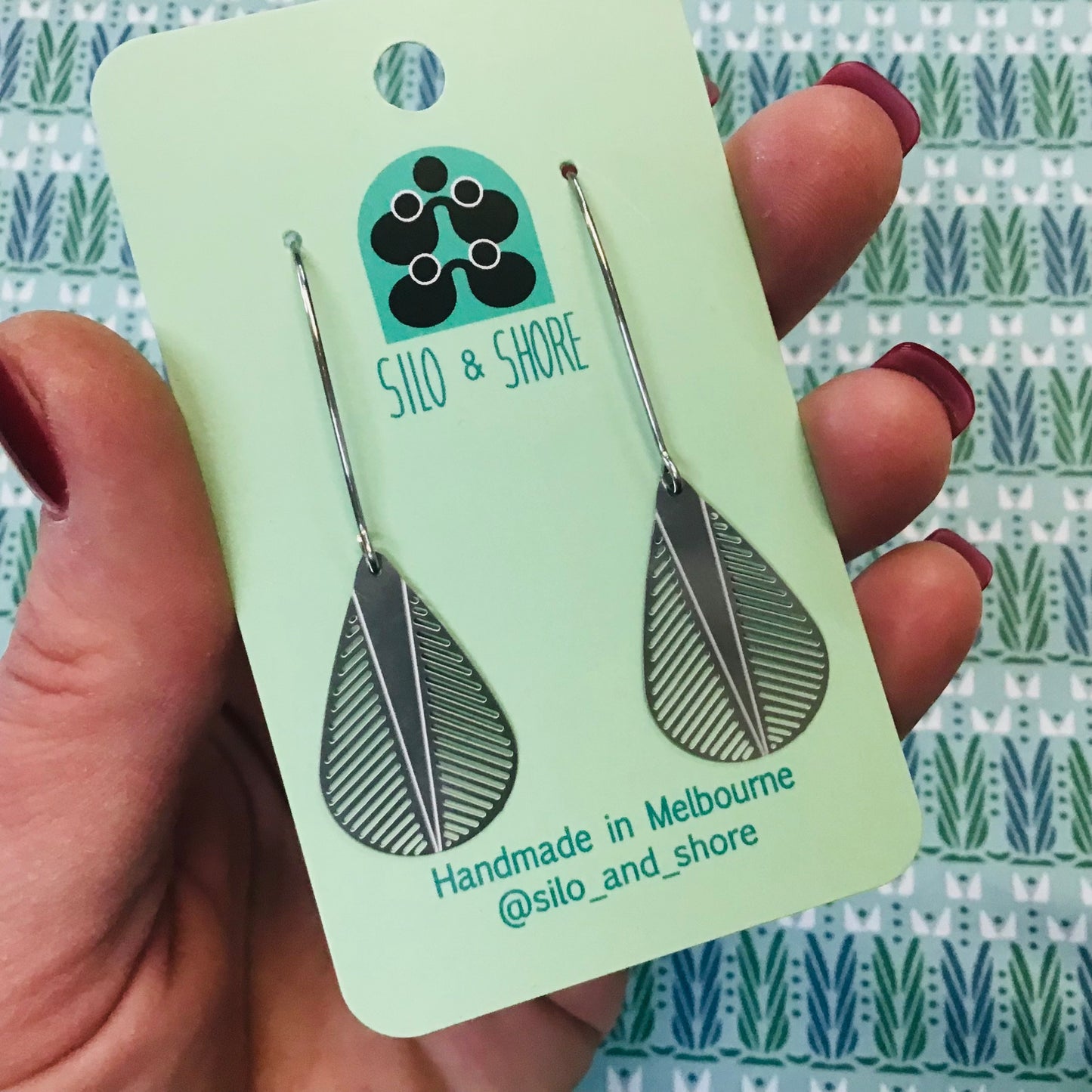 Stainless Steel Statement Earrings - Herring Range