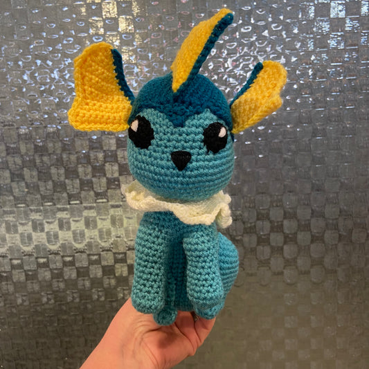Vaporeon Crochet Toy