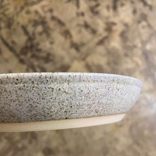 Handthrown Pottery Round  Bowl