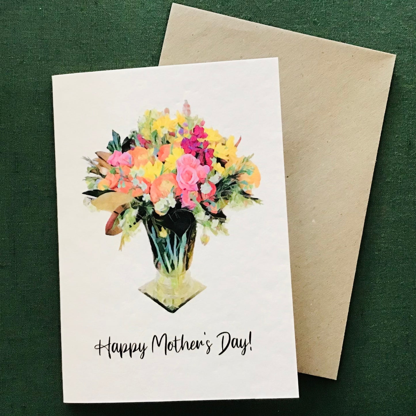 Vintage Floral Greeting Card Collection