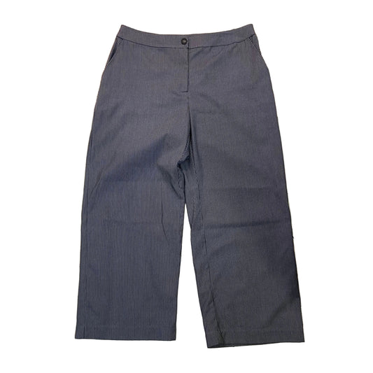 Women's Handmade Wide Legged Pants - Pinstripe