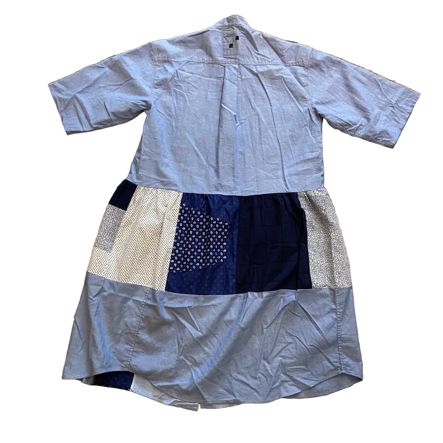 Scarecrow Dress - Multi Blues