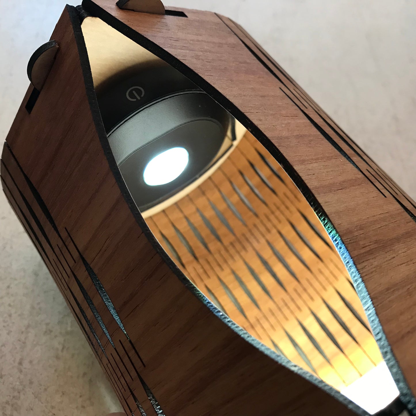 Bubble Cordless Lamp - Blackwood