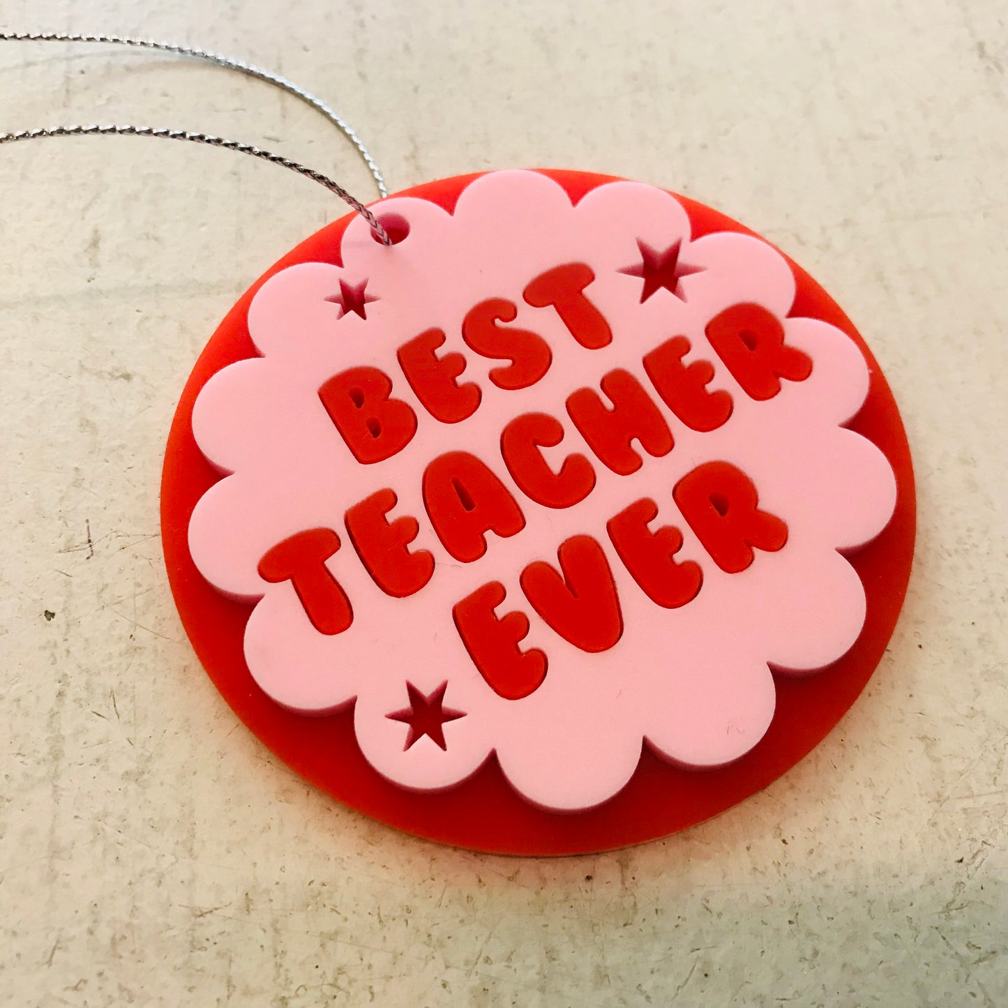Christmas Decorations - BEST TEACHER EVER!