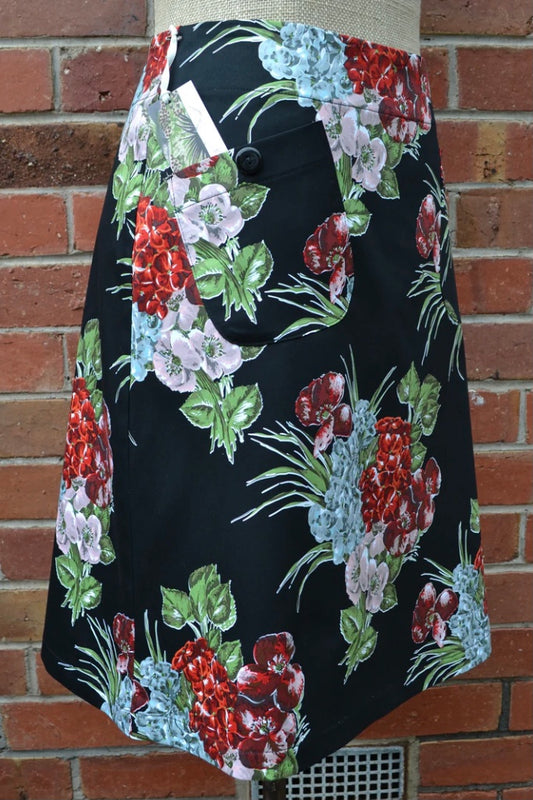 Women's Handmade Pocket Skirt - Romance