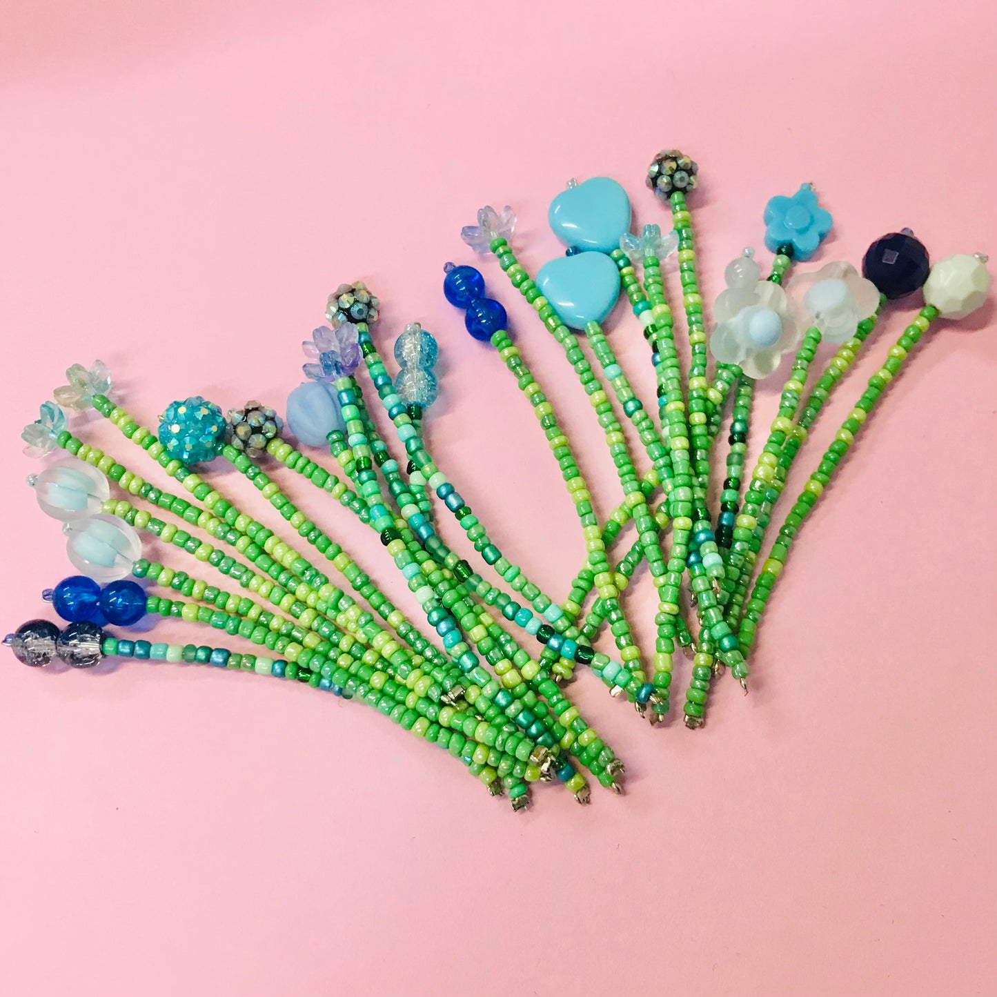 DIY Beaded Flower Bloom Bouquets - choose your own selection!