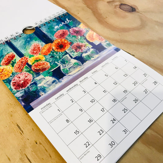 2027 Art Calendar by Melissa Baldrey Brown (A5)