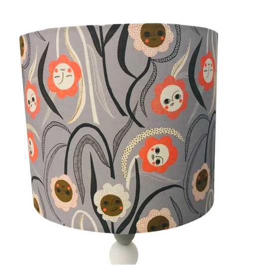 Sunbeam Faces Timber Ball Table Lamp