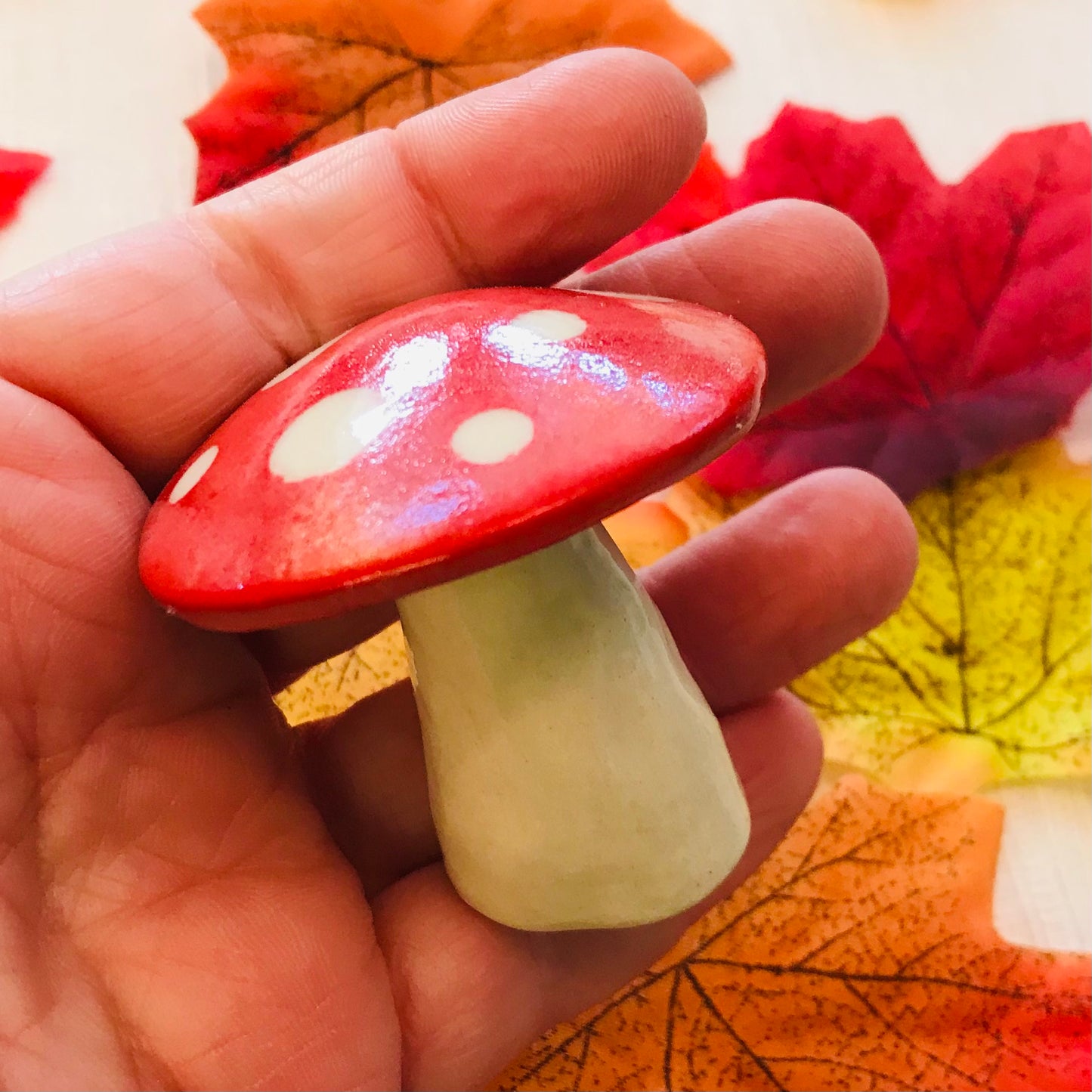 Ceramic Handthrown Enchanted Mushies