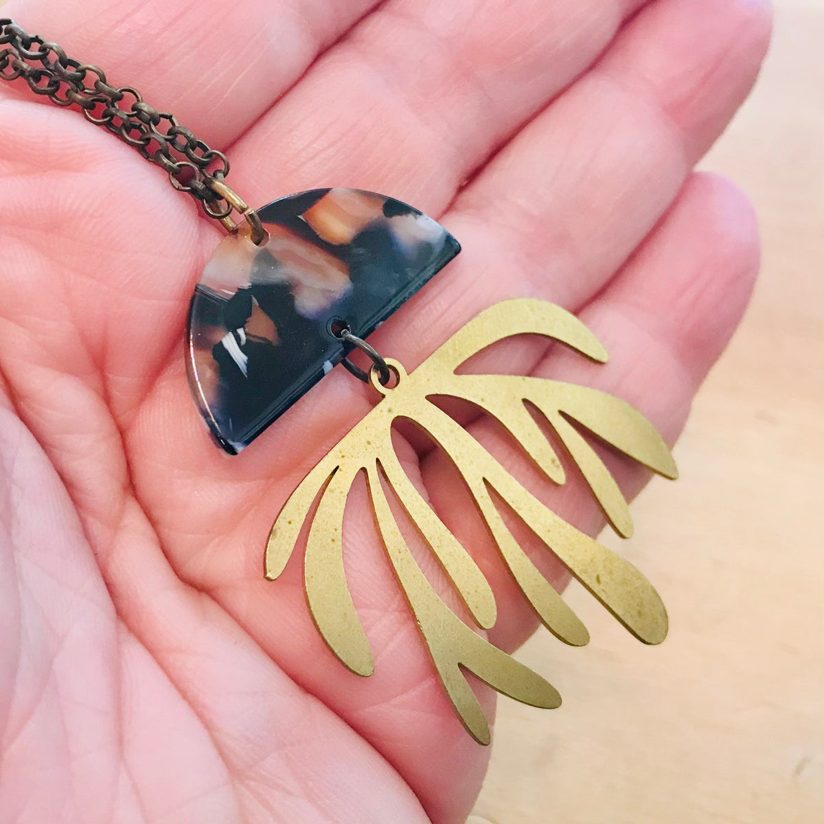 Mixed Metal Necklaces
