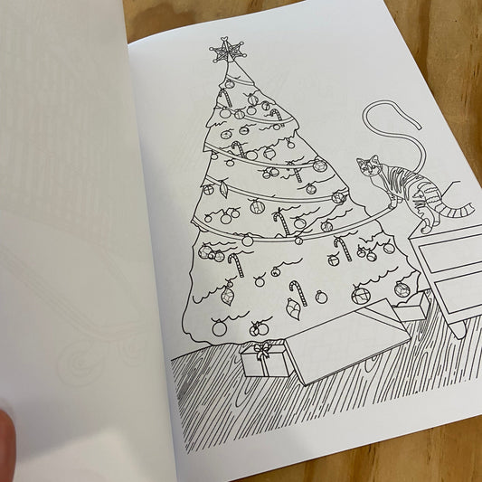 Adult Colouring Book - Crappy Christmas