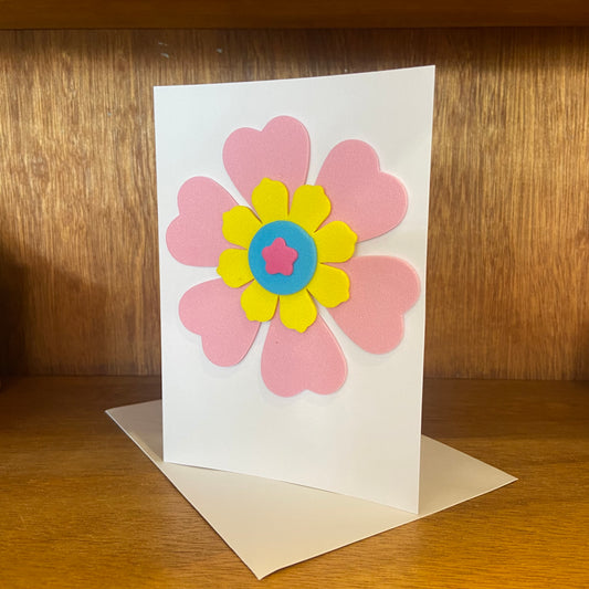 2D Flower Greeting Cards
