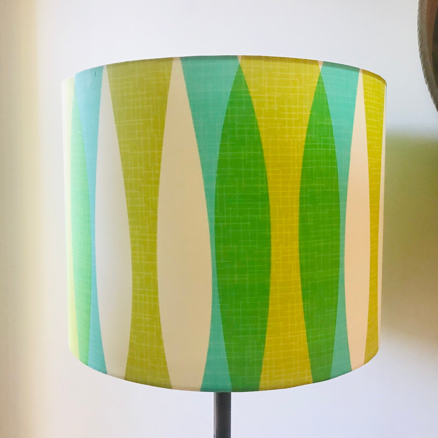 Custom Lamp Shade only - Atomic Surf Waves