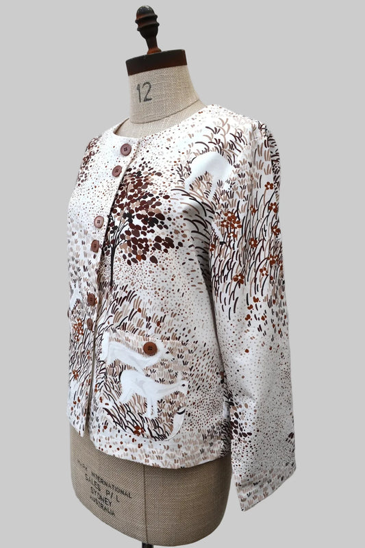 Women's Handmade Meander Jacket - Savannah