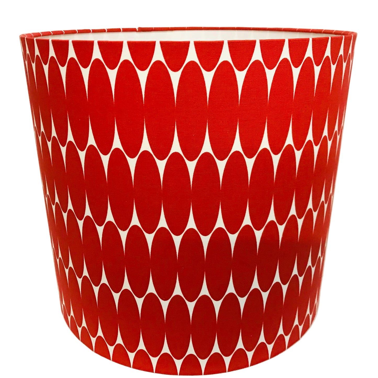 Custom Lamp Shade only - Rust Ovals