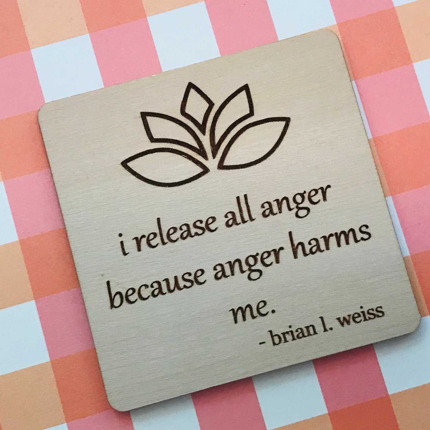 Laser Cut & Engraved Australian Sustainable Timber Individual Coasters