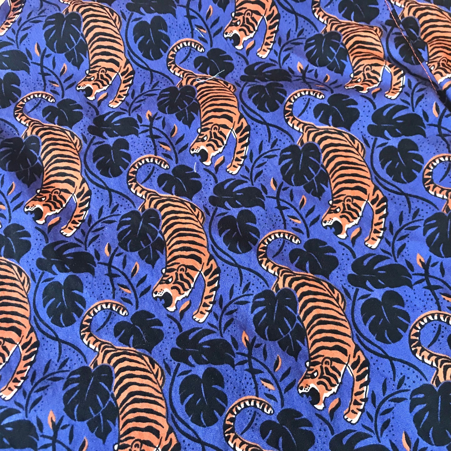 Handmade Women’s Box Top - Tigers (S/M)