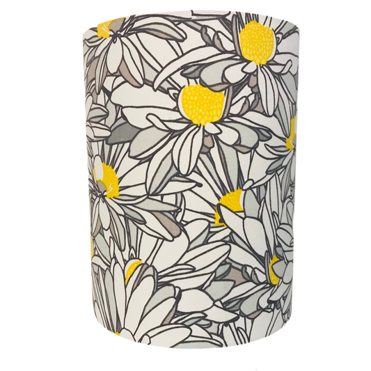 Grey Sunflower Table Lamp