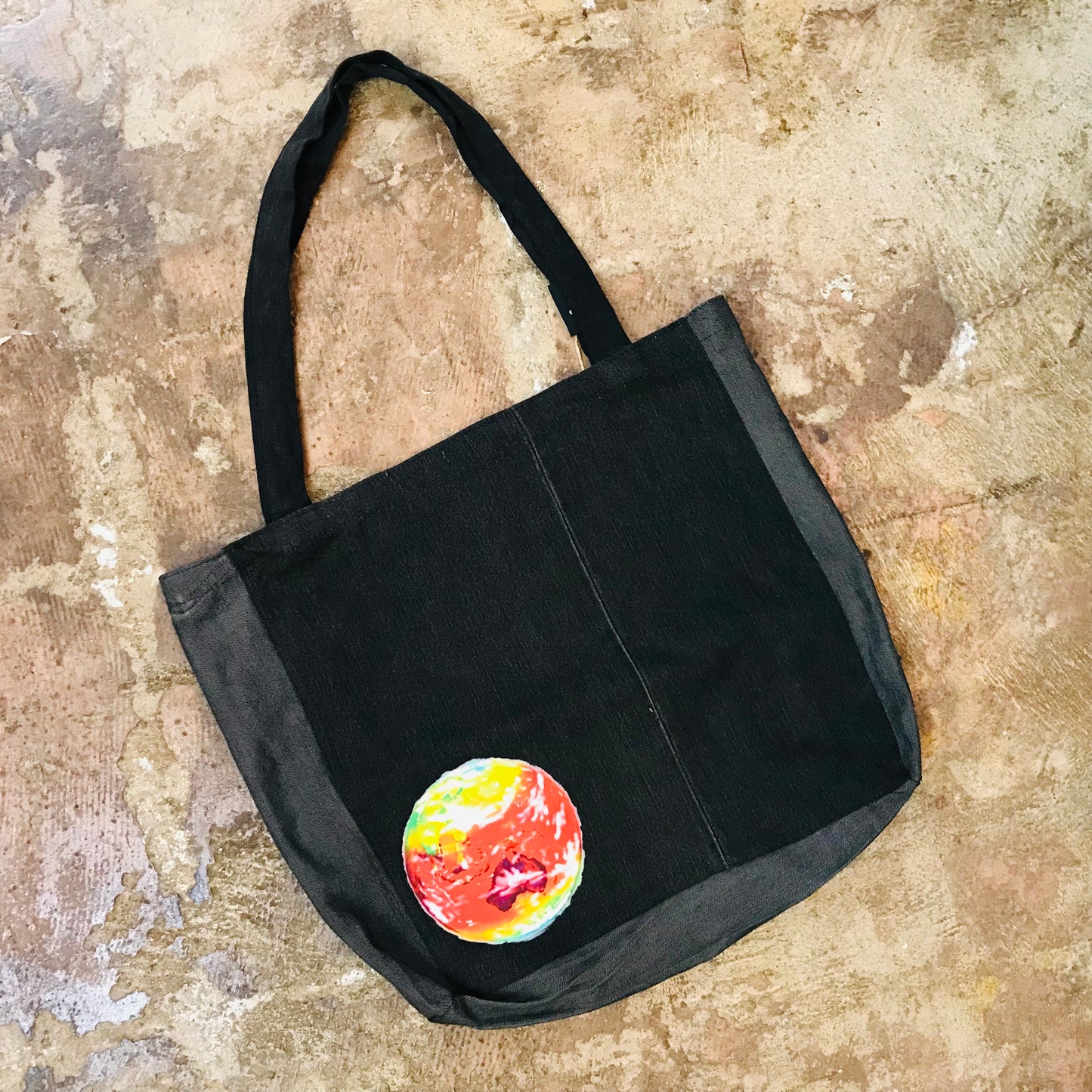 Hottest Earth Climate Change Up-Cycled Handmade Denim Tote Bags