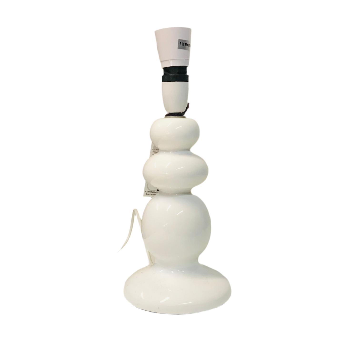 Monochromatic Bold Table Lamp