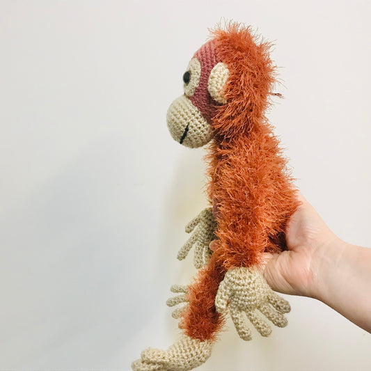 Crochet Orangutan Toy