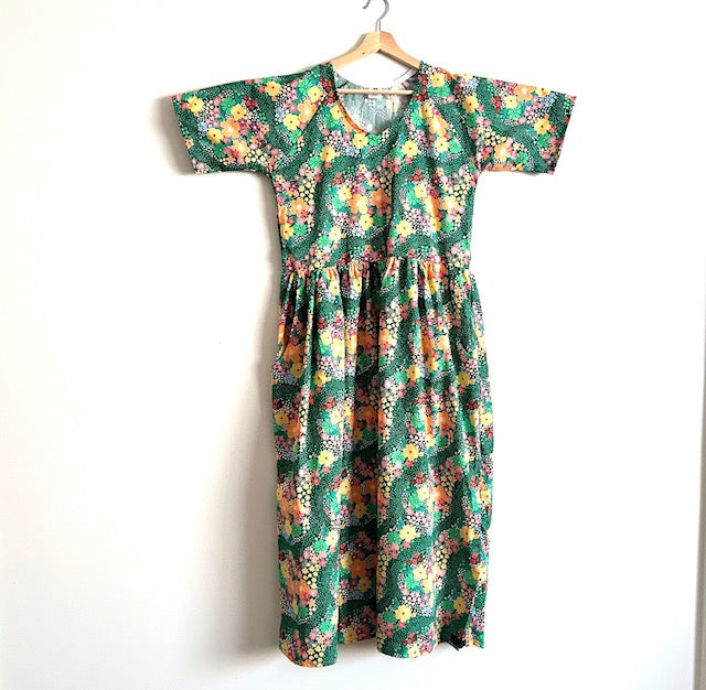Women’s Handmade Ripple Dress with Pockets - DAISY / MEDIUM