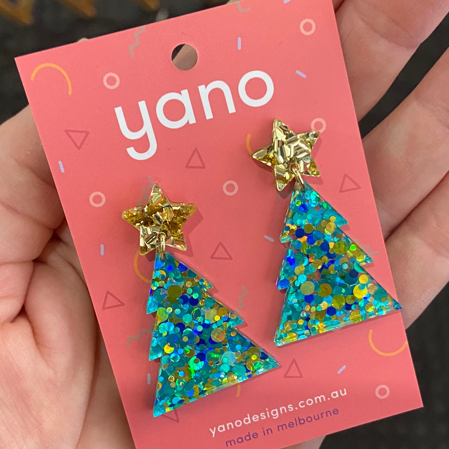 Christmas Tree Earrings