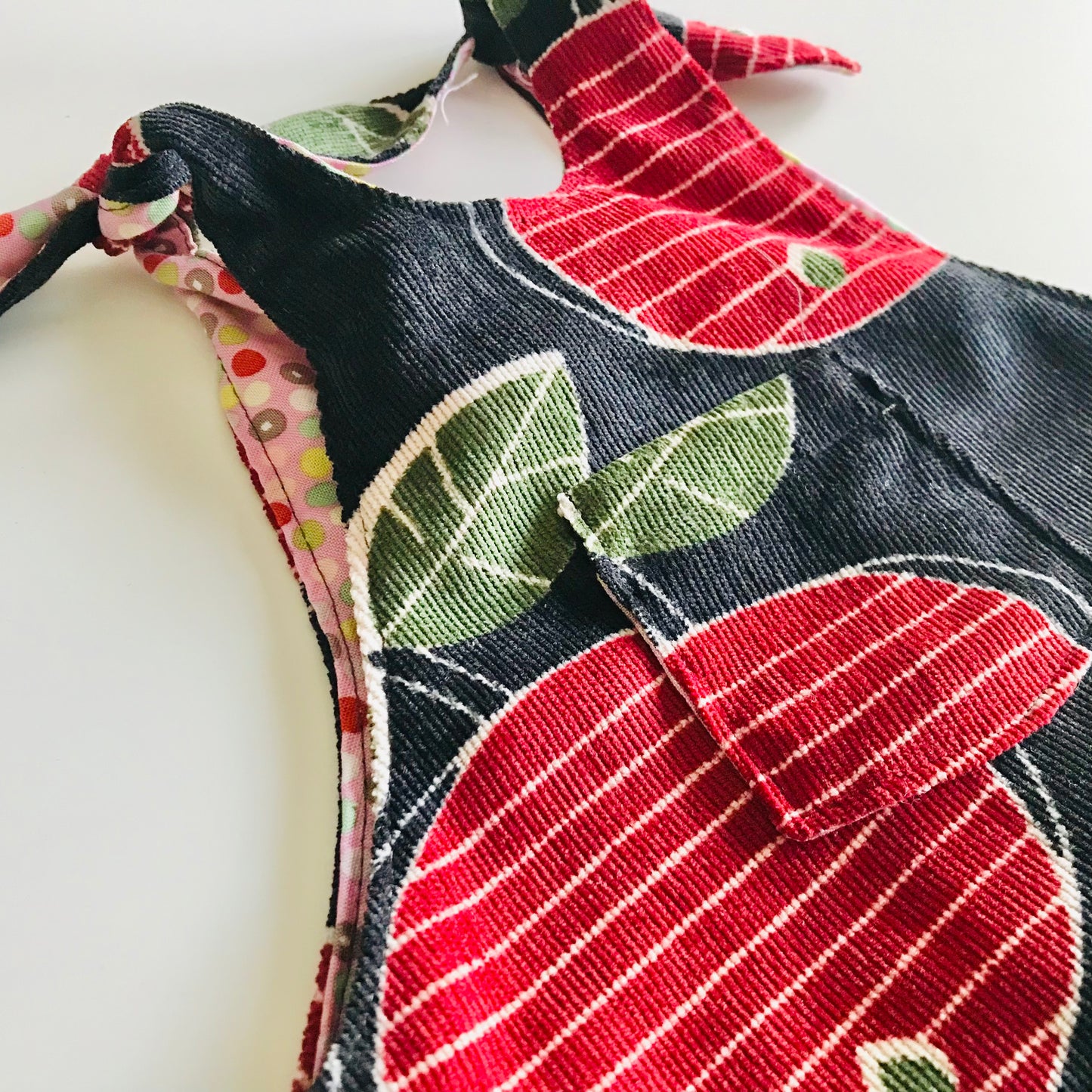 Kids Overalls Dungarees - Apples