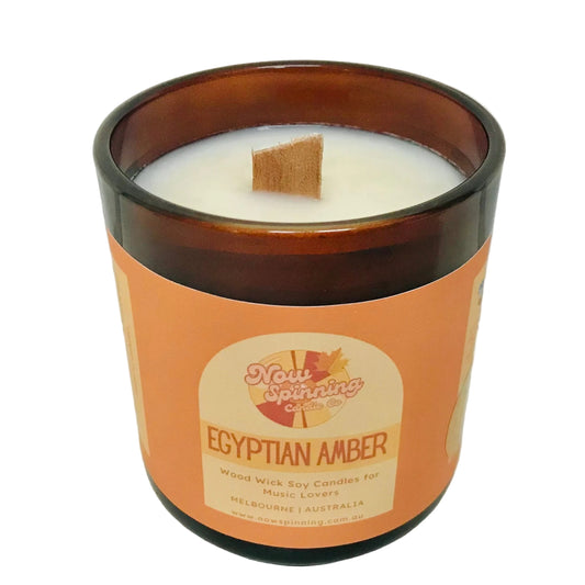Candles for Music Lovers - Egyptian Amber