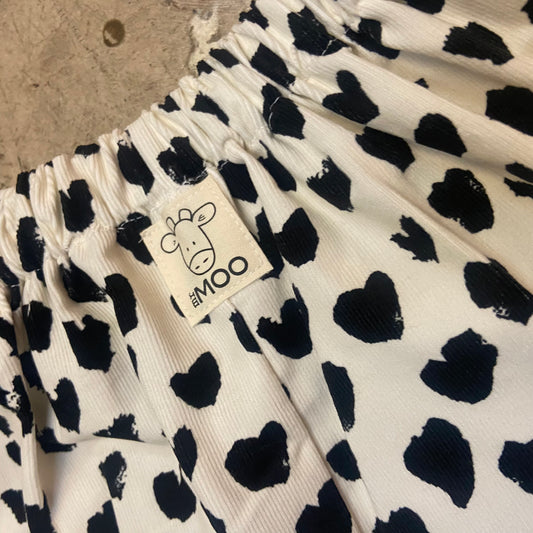 Cord Skirt - MONOTONE HEARTS