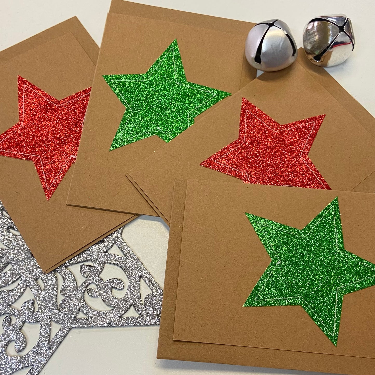 Handmade Christmas Card - 4 Pack