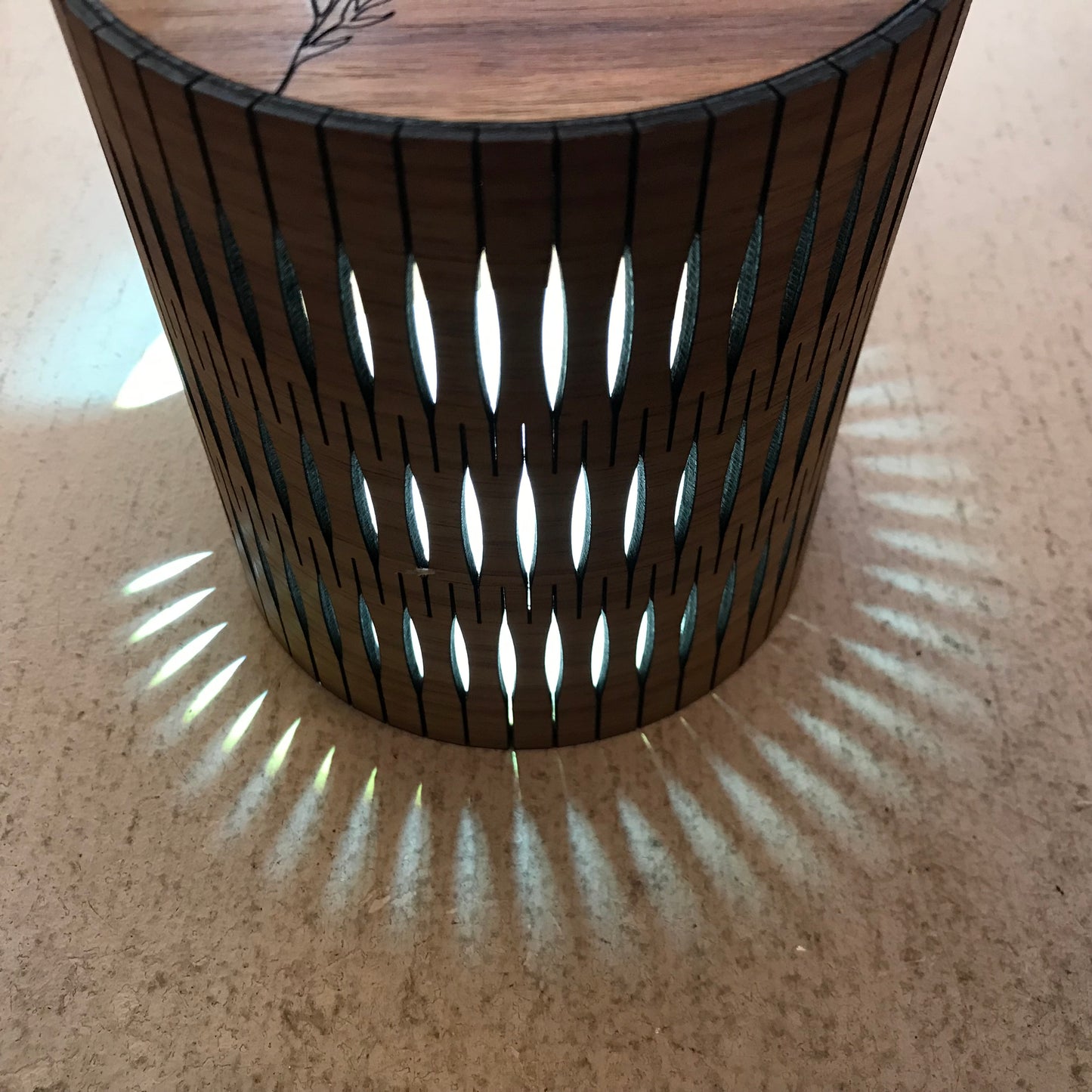 Bubble Cordless Lamp - Blackwood