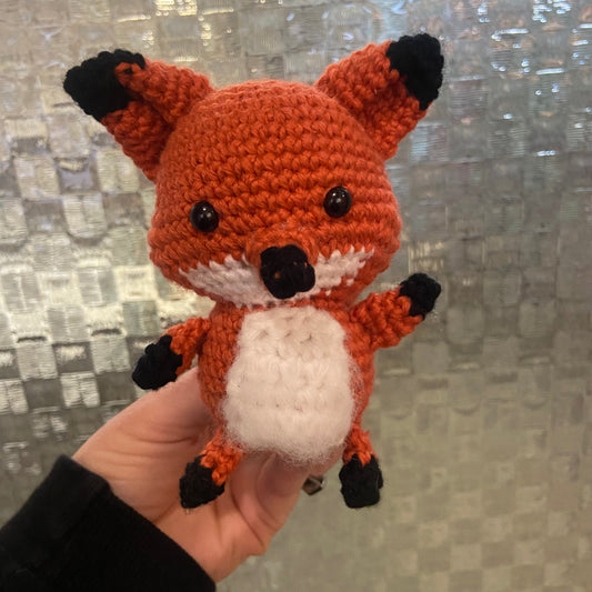 Mini Fox Crochet Toy