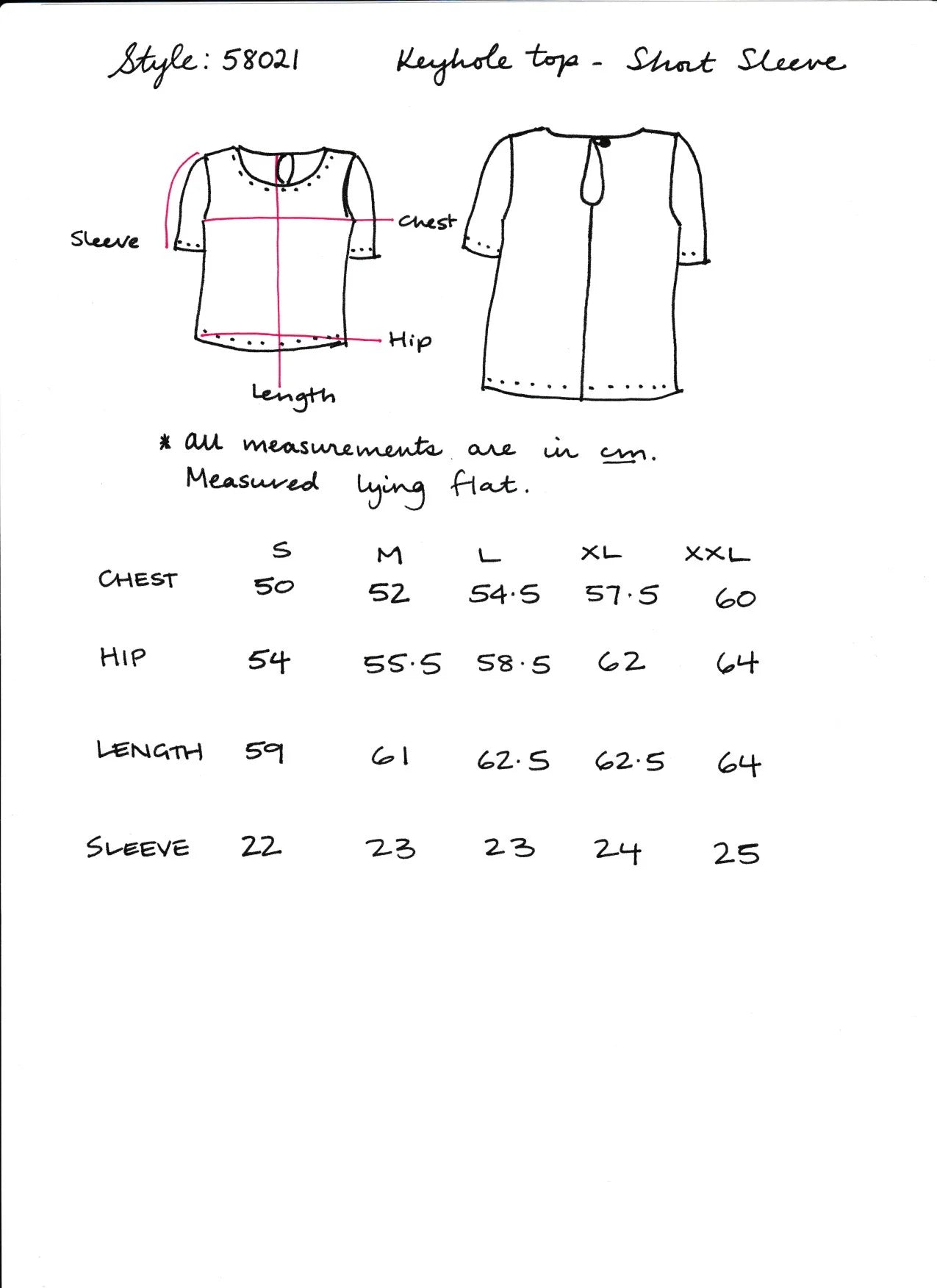 Women's Handmade Keyhole Top - Folk Floral