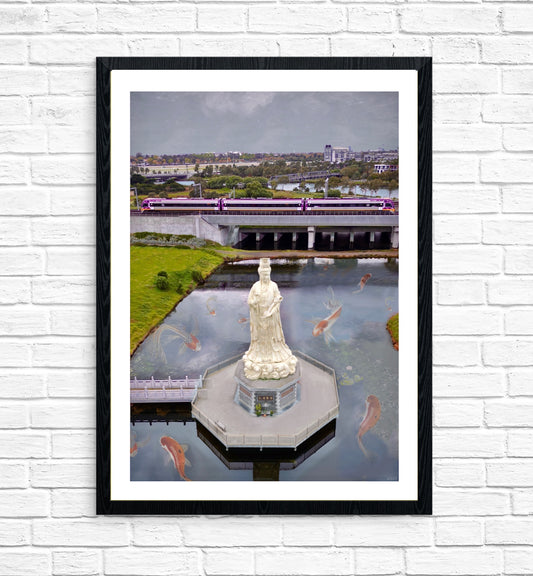 Vintage Poster - Footscray Heavenly Koi (titled)