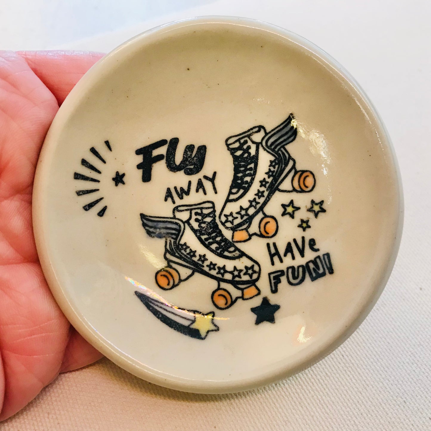 Handthrown Pottery Round Small Bowls & Trinket Dishes - Patterned & Coloured