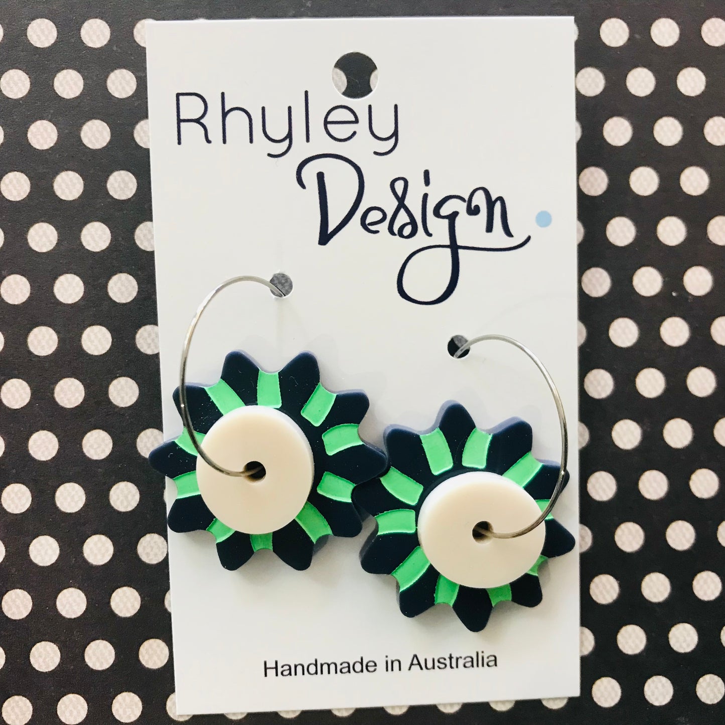 Sun Star Statement Earrings