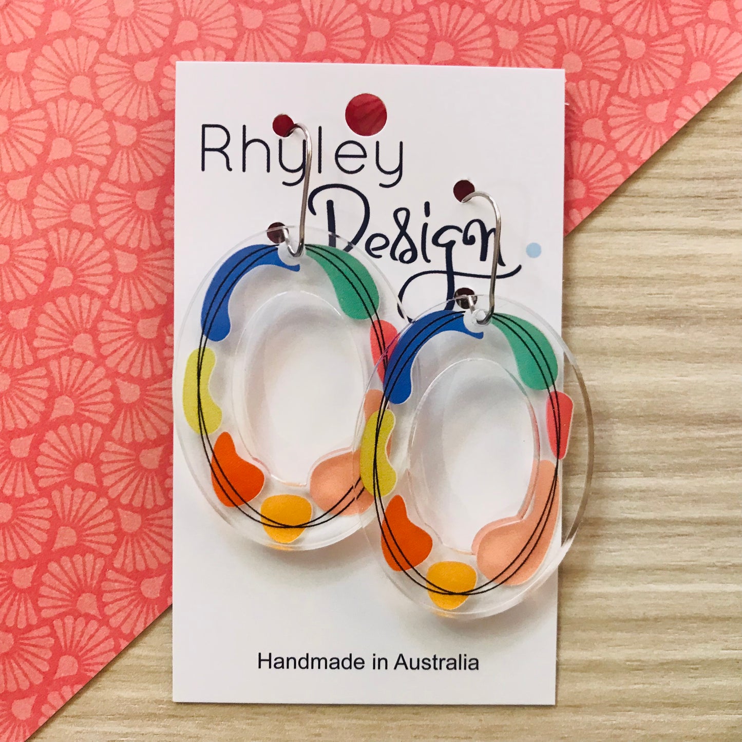 Statement Arty Loops Earrings