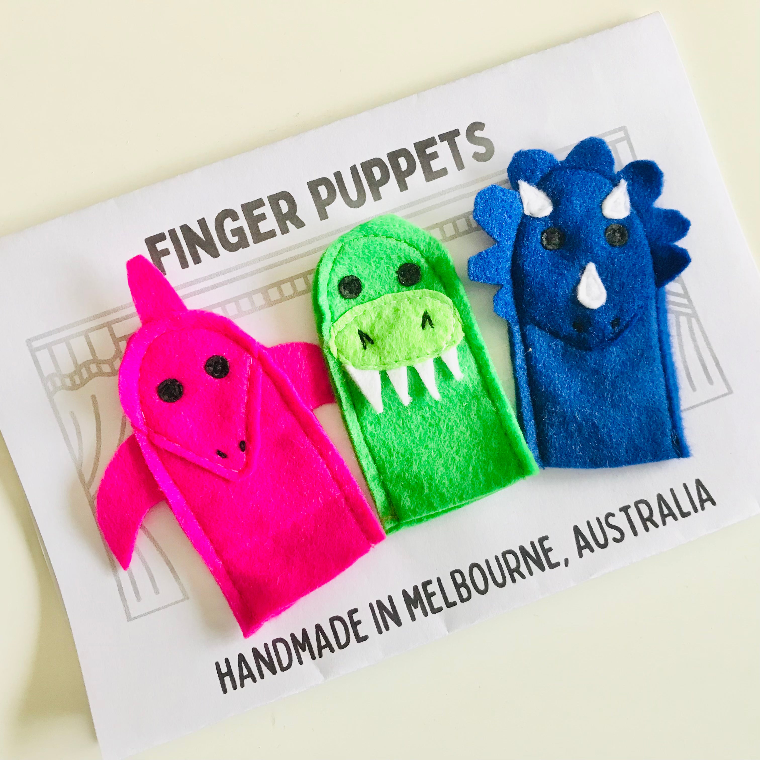 Acrylic Felt Finger Puppet Sets