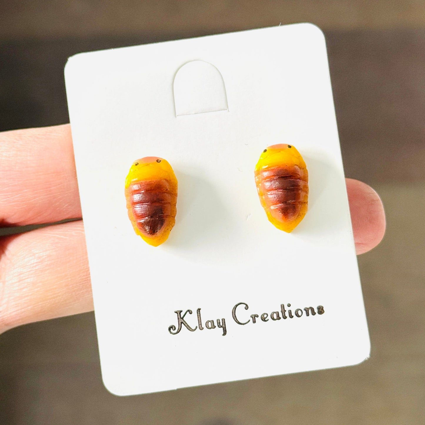 Handmade Polymer Clay Earrings - Novelty Collection