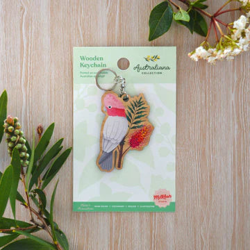 Wooden Keychains - Australiana Collection