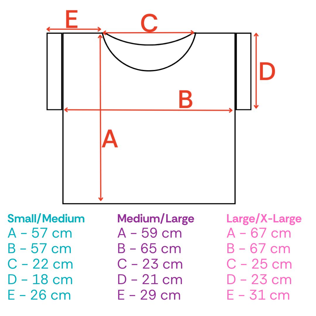 Handmade Women’s Box Top - Tigers (S/M)
