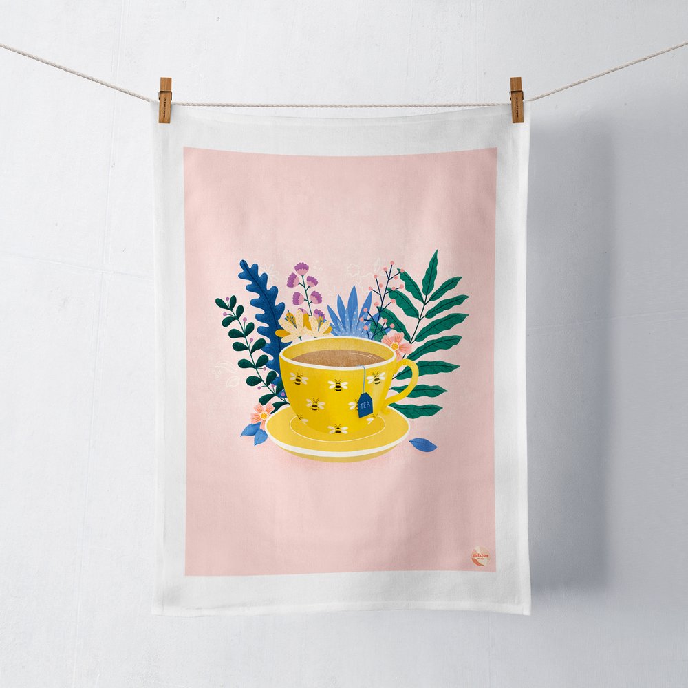 Tea Towel - Teacup