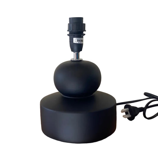 Lamp Base Only - Black Kiki Table Lamps (pair available)