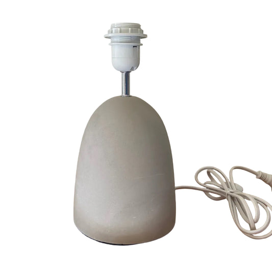 Lamp Base Only - Concrete Bullet Table Lamps (pair available)